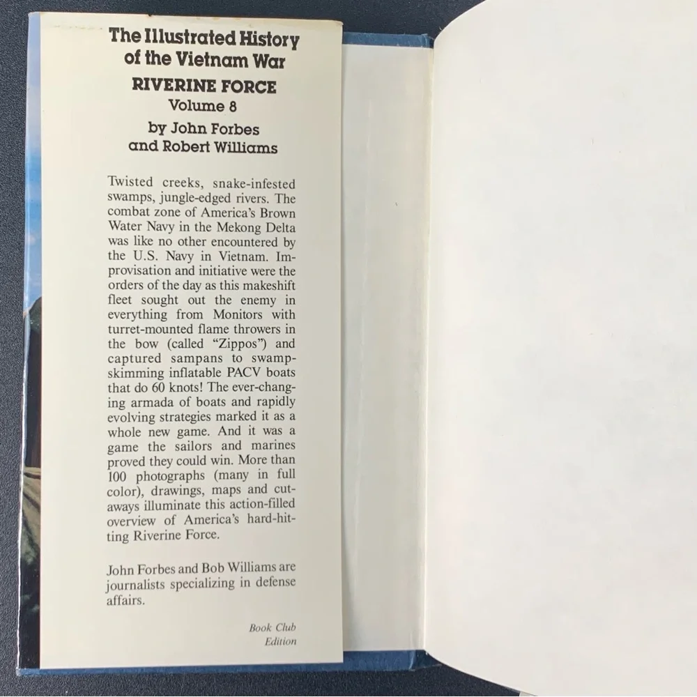 The Illustrated History of Riverine Force by John Forbes & Robert Williams. 1987